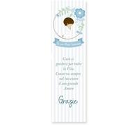 KIT 20 Segnaposto Segnalibro prima comunione PERSONALIZZATO - Prima Comunione - tutti i colori disponibili (5x15)