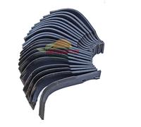 KIT 20 ZAPPETTA FRESA GOLDONI 45x5 mm Interasse 33 mm Foro 10,5 GOL17 10dx-10sx