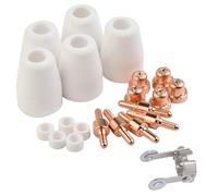 Kit 21 pezzi consumabili per PT31 CUT4050 taglierina al plasma punte torcia ugel