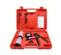 KIT 22 PEZZI POMPA A VUOTO MANUALE PER SPURGO FRENI FRIZIONE AUTO MOTO TESTER