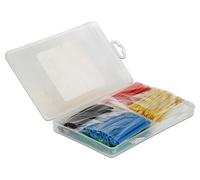DELOCK 86278 - Assortimento di guaine termirestringenti - 230 pezzi, colorati,
