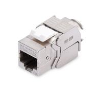 DIGITUS D9361524 - Modulo Keystone Cat.6a, schermato, senza utensili, RJ45, 24 pezz