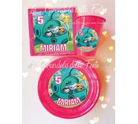 KIT 24 PIATTI OCTONAUTS ESPLORATORI BICCHIERI personalizzati Festa Party Tavola