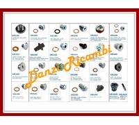 KIT 24 TAPPI CON RONDELLE COPPA OLIO PER AUTO DEGLI ULTIMI DIECI ANNI