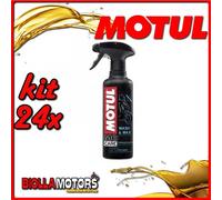 KIT 24X 400ML E1 WASH & WAX MOTUL PULITORE A SECCO E CERA PROTETTIVA 400 ML - 24