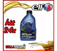 KIT 24X LITRO OLIO ELF SCOOTER MISCELA 2T ARC EN CIEL - 24x 201734