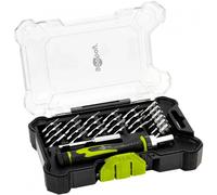 Kit 26 Pz Cacciavite I-TOOL-SC26 Prolunga Bussole Torx PH PZ Impugnatura Gommata