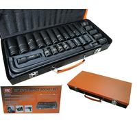 Kit 27 Bussole/Boccole Adattatore rinforzate per avvitatore pneumatico da 1/2"