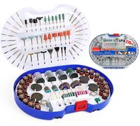 KIT 276 ACCESSORI MINI TRAPANO smerigliatrice DREMEL MODELLISMO PUNTE SET FRESE