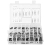 Kit 280 Pezzi Spine Elastiche Molla M1.5-M8 per Meccanica e Assemblaggio Industriale con Perni di Tensione