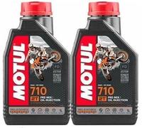 KIT 2LT Olio Miscela 710 2T sintetico pack 2 litri (2x1 lt)