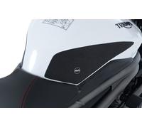 Kit 2pz.adesivi anti-scivolo serbatoio nero Triumph Speed Triple RS 2018 R&G