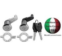 KIT 2PZ BOCCOLE PORTA EST C/CHIAVE PER RENAULT SCENIC 96>03 1996>2003