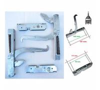 Kit 2pz Cerniere Molla Forno Cucina Da 90 Maxiforno Compatibile con Lofra e compatibile con Whirlpool