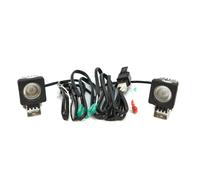 kit 2pz.FARETTO LED - luce SPOT incluso cablaggio per 2 faretti Forbikes