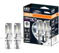 KIT 2PZ LAMPADE H4 H19 LED OSRAM DRIVING HL EASY LAMPADE PLUG E PLAY 6500K