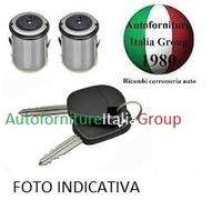 KIT 2PZ NOTTOLINO BLOCCHETTO PORTA EST C/CHIAVE PER CITROEN EVASION 1994>2002