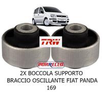 KIT 2X BOCCOLA BRACCIO OSCILLANTE ANTERIORE FIAT PANDA 169
