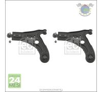 Kit 2x Braccio oscillante Febi Anteriore per CHEVROLET AVEO DAEWOO KALOS