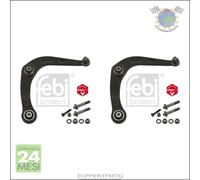 Kit 2x Braccio oscillante Febi Anteriore per PEUGEOT 206 #5p
