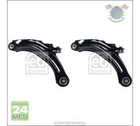 Kit 2x Braccio oscillante Febi Anteriore per RENAULT CLIO ZOE #fj