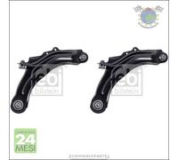 Kit 2x Braccio oscillante Febi Anteriore per RENAULT MEGANE #ta