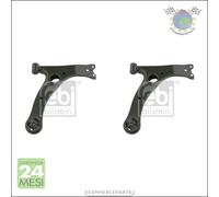 Kit 2x Braccio oscillante Febi Anteriore per TOYOTA COROLLA #vb