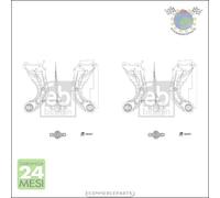 Kit 2x Braccio oscillante Febi Posteriore per MAZDA 3 #ot