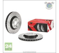 Kit 2x dischi forati Xtra freno Brembo Anteriore per SUBARU IMPREZA WRX