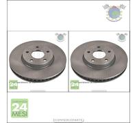 Kit 2x dischi freno BluePrint Anteriore per FORD FOCUS #w0