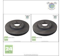 Kit 2x dischi freno BluePrint Anteriore per HONDA ACCORD VI #yc