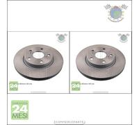 Kit 2x dischi freno BluePrint Anteriore per TOYOTA COROLLA AURIS #19