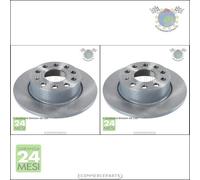 Kit 2x dischi freno BluePrint Posteriore per AUDI A3 SEAT TOLEDO III ALTEA LEON