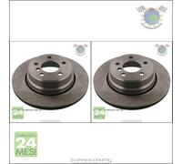 Kit 2x dischi freno BluePrint Posteriore per BMW X5 E53 4.8 4.6 4.4