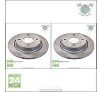 Kit 2x dischi freno BluePrint Posteriore per FORD FIESTA