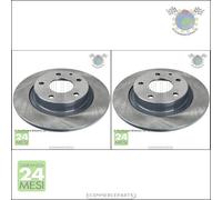 Kit 2x dischi freno BluePrint Posteriore per MAZDA 6 #zq
