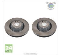 Kit 2x dischi freno Febi Anteriore per AUDI A6