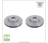 Kit 2x dischi freno Febi Anteriore per BMW 6 E64 650 635 E63 5 E61 550 535 E60