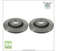 Kit 2x dischi freno Febi Anteriore per DACIA DOKKER RENAULT TWINGO SCENIC MEGAN