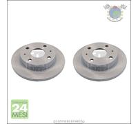 Kit 2x dischi freno Febi Anteriore per DAIHATSU TREVIS CUORE MOVE