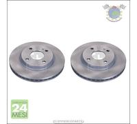 Kit 2x dischi freno Febi Anteriore per FORD FIESTA KA+