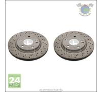 Kit 2x dischi freno Febi Anteriore per MERCEDES 210