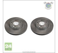 Kit 2x dischi freno Febi Anteriore per MERCEDES CLASSE B 180 160 A 250 CLA