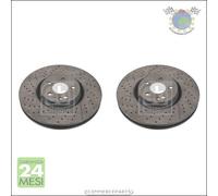 Kit 2x dischi freno Febi Anteriore per MERCEDES CLASSE GLA AMG45 45 CLA AMG
