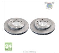 Kit 2x dischi freno Febi Anteriore per MITSUBISHI PAJERO III IV II