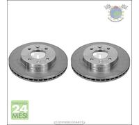 Kit 2x dischi freno Febi Anteriore per NISSAN KUBISTAR RENAULT THALIA MEGANE KA