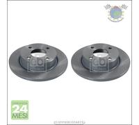 Kit 2x dischi freno Febi Anteriore per NISSAN MICRA II