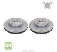 Kit 2x dischi freno Febi Anteriore per RENAULT MEGANE CLIO