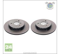Kit 2x dischi freno Febi Anteriore per SMART CROSSBLADE CITY-COUPE ROADSTER FOR