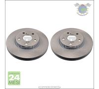 Kit 2x dischi freno Febi Anteriore per TOYOTA AVENSIS #5h